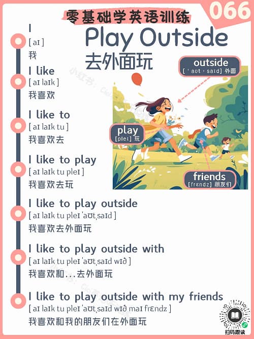 066 Play Outside – Reading Practice for Kids Play Outside – Reading Practice for Kids