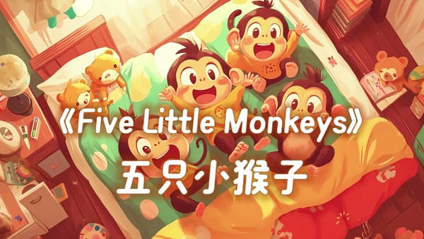 Five Little Monkeys – Counting Song for Kids Five Little Monkeys – Counting Song for Kids