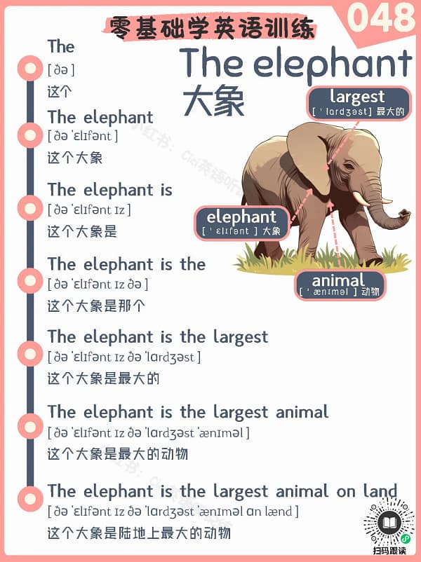 The elephant – Reading Practice for Kids The elephant – Reading Practice for Kids