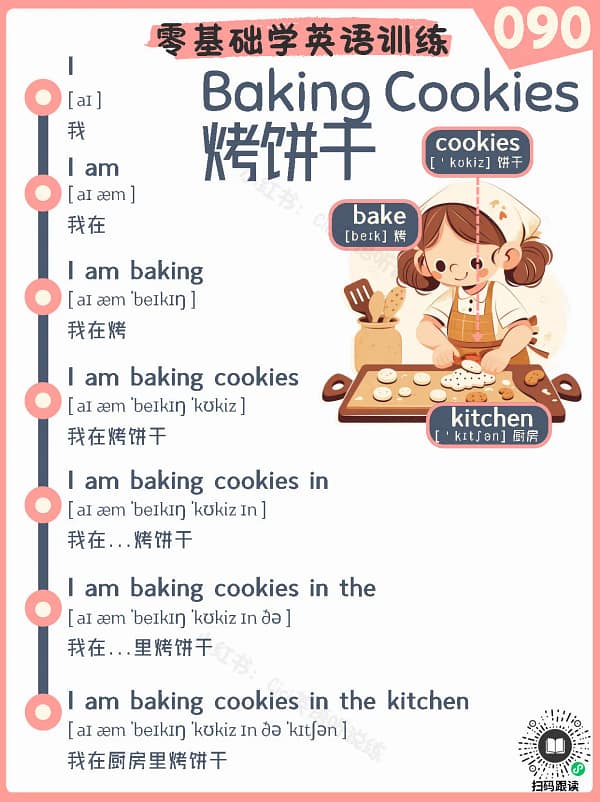 090 Baking cookies – Reading Practice for Kids Baking cookies – Reading Practice for Kids