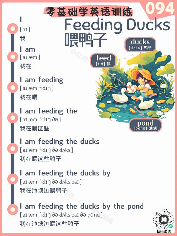 094 Feeding ducks – Reading Practice for Kids Feeding ducks – Reading Practice for Kids